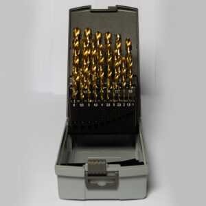 PrecisionCarb HSS-TiN 1–13mm x 0.5mm 25 Piece Coated Drill Set – CR3