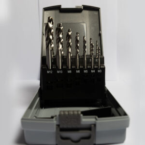 PrecisionCarb HSS-G DIN 338 Drill and Tap Set – 28 Piece Set – CR3