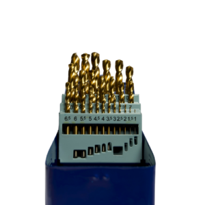 PrecisionCarb HSS-TiN 1–13mm x 0.5mm 25 Piece Drill Set – CR3