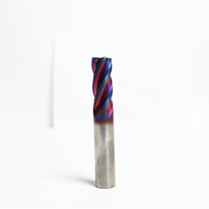 Blue Laser Carbide Square End Mill